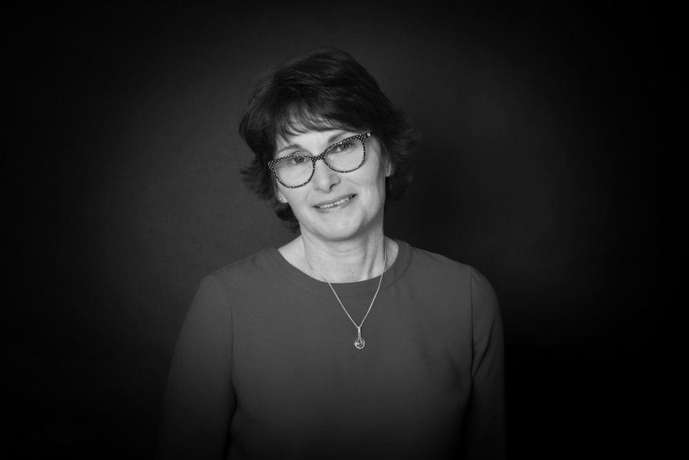 company photoshoot headshot b&w