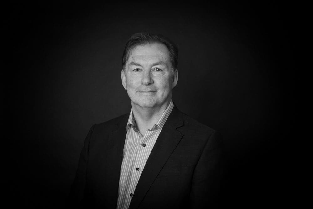 company photoshoot headshot b&w