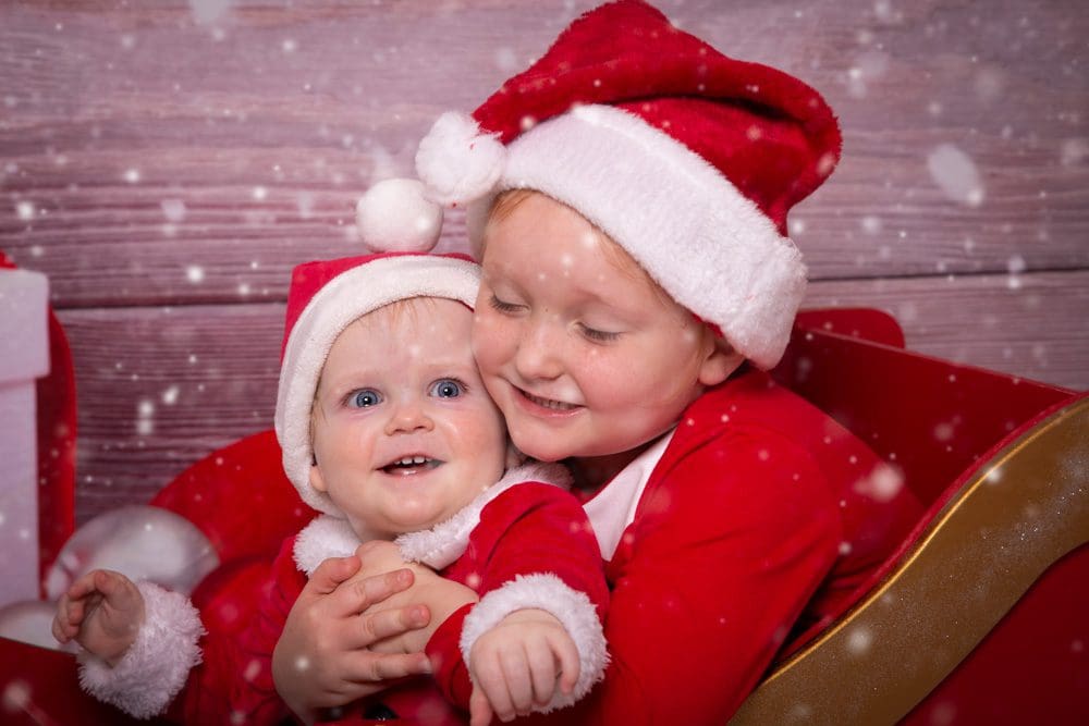 Family christmas shoot