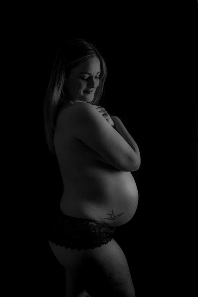 Pregnancy portrait preserving a fleeting and precious chapter of life